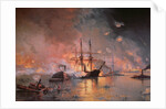 Capture of New Orleans by Union Flag Officer David G. Farragut, 24 April 1862 by Julian Oliver Davidson
