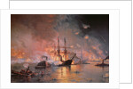 Capture of New Orleans by Union Flag Officer David G. Farragut, 24 April 1862 by Julian Oliver Davidson