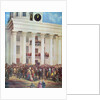 Inauguration of Jefferson Davis at Senate House, Montgomery, Alabama, 18th February, 1861 by James Massolon