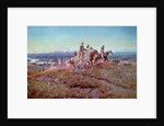 Riders of the Open Range by Charles Marion Russell