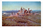 Riders of the Open Range by Charles Marion Russell