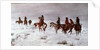 Lost in a Snow Storm - We Are Friends 1888 by Charles Marion Russell