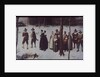 Pilgrim Fathers going to church in colonial America, 1867 by George Henry Boughton