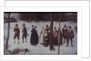 Pilgrim Fathers going to church in colonial America, 1867 by George Henry Boughton