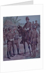 Spanish-American War 1898, US troops, mounted Gen Lawton, Commander Second Division, 5th Army Corps, in Cuba, 1898 by Henry Alexander Ogden