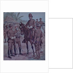 Spanish-American War 1898, US troops, mounted Gen Lawton, Commander Second Division, 5th Army Corps, in Cuba, 1898 by Henry Alexander Ogden