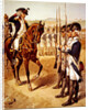 Marquis de Lafayette inspecting his command of Light Infantry in 1782 by Henry Alexander Ogden