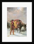 Fur Trapper Crossing the Mountains by William Tylee Ranney