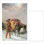 Fur Trapper Crossing the Mountains by William Tylee Ranney