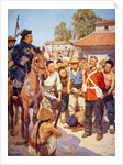Rebels capture a British soldier during the Taiping Rebellion in China by W. R. S Scott