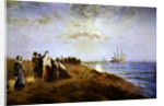Embarkation of the Pilgrims by Edward Moran