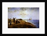 Embarkation of the Pilgrims by Edward Moran