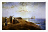 Embarkation of the Pilgrims by Edward Moran