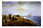 Embarkation of the Pilgrims by Edward Moran