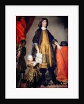 Portrait of Cecilius Calvert, 2nd Lord Baltimore of Maryland, with his grandson and houseboy by Gerard Soest