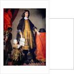 Portrait of Cecilius Calvert, 2nd Lord Baltimore of Maryland, with his grandson and houseboy by Gerard Soest