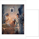 French nurses tend wounded soldiers, 1915 by Henri Gervex