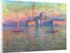 San Giorgio Maggiore, Venice, 1908 by Claude Monet