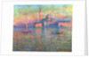 San Giorgio Maggiore, Venice, 1908 by Claude Monet