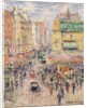 La Rue de Clignancourt, 1925 by Gustave Loiseau