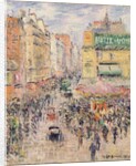 La Rue de Clignancourt, 1925 by Gustave Loiseau