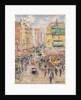 La Rue de Clignancourt, 1925 by Gustave Loiseau