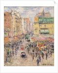 La Rue de Clignancourt, 1925 by Gustave Loiseau