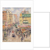 La Rue de Clignancourt, 1925 by Gustave Loiseau