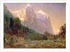 Sunrise on the Wetterhorn, 1858 by Thomas Worthington Whittredge