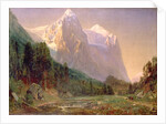 Sunrise on the Wetterhorn, 1858 by Thomas Worthington Whittredge