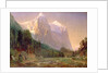 Sunrise on the Wetterhorn, 1858 by Thomas Worthington Whittredge