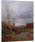 River Landscape, 1880 by Jervis McEntee