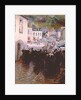 Brittany Peasants Market Day in Pont Aven by Frank C. Penfold