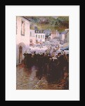 Brittany Peasants Market Day in Pont Aven by Frank C. Penfold