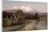 Sierra Blanca at Sunset Looking East from Palmilia, New Mexico, 1894 by Edward Hill