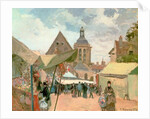 September Fete, Pontoise, 1872 by Camille Pissarro