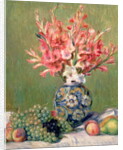 Still life of Fruits and Flowers, 1889 by Pierre Auguste Renoir