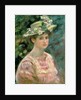 Girl with Eglantines on her Hat, c.1896 by Pierre Auguste Renoir