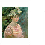 Girl with Eglantines on her Hat, c.1896 by Pierre Auguste Renoir