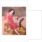 Girl Sewing, 1991 by Patricia O'Brien