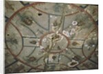 Ceiling of the Chapel of the Good Shepherd, Catacombs San Callisto, Rome by Roman