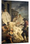 The miracle of St Benedict, 1744 by Pierre Subleyras