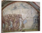 The Raising of Lazarus, Catacombs of Via Latina, Rome by Roman Roman