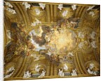 The Triumph of the Sacred Name of Jesus, Church of the Gesù, Rome by Il Baciccio