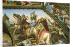 The Duel of the Six Knights by Julius Schnorr von Carolsfeld