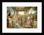 Preparations for the assault on Jerusalem by Friedrich Overbeck