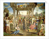 Preparations for the assault on Jerusalem by Friedrich Overbeck