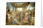Preparations for the assault on Jerusalem by Friedrich Overbeck