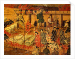 Detail from The Martyrdom of the Jesuits in Japan in 1622 by Japanese School