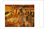 Detail from The Martyrdom of the Jesuits in Japan in 1622 by Japanese School